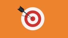 Video thumbmail showing a catroon represenation of a dart board with an arrow.